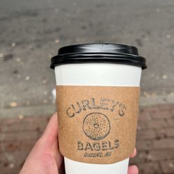 Curley's Bagels - That cup was how I wish every morning could begin like