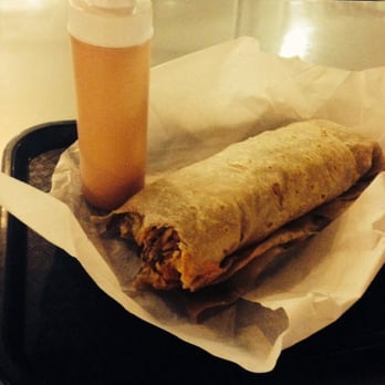Cali Tacos - Angel burrito with carne asada - Mexican Near Me - Orange, California