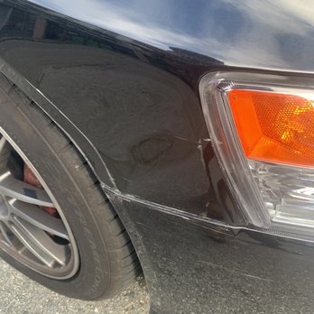Fix Auto Divisadero - Before Picture of Damage to my fender - Body Shops Near Me - San Francisco, California