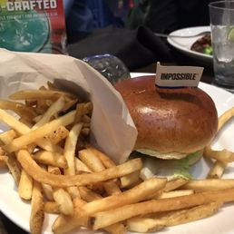 Impossible burger (plant-based) Impossible burger (plant-based)