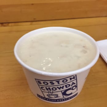 Boston Chowda - Small clam chowder - Seafood Near Me - Boston, Massachusetts
