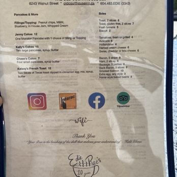 Edie Rae's Cafe - June 2024 - Breakfast & Brunch Near Me - Powell River, British Columbia