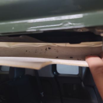 Mullinax Ford - Debris from roof rack leak into cab of vehicle. - Car Dealers Near Me - Lake Park, Florida Mullinax Ford - Debris from roof rack leak into cab of vehicle. - Car Dealers Near Me - Lake Park, Florida