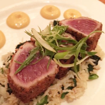 Lure Fishbar - Nori Crusted Tuna - Seafood Near Me - New York, New York Lure Fishbar - Nori Crusted Tuna - Seafood Near Me - New York, New York