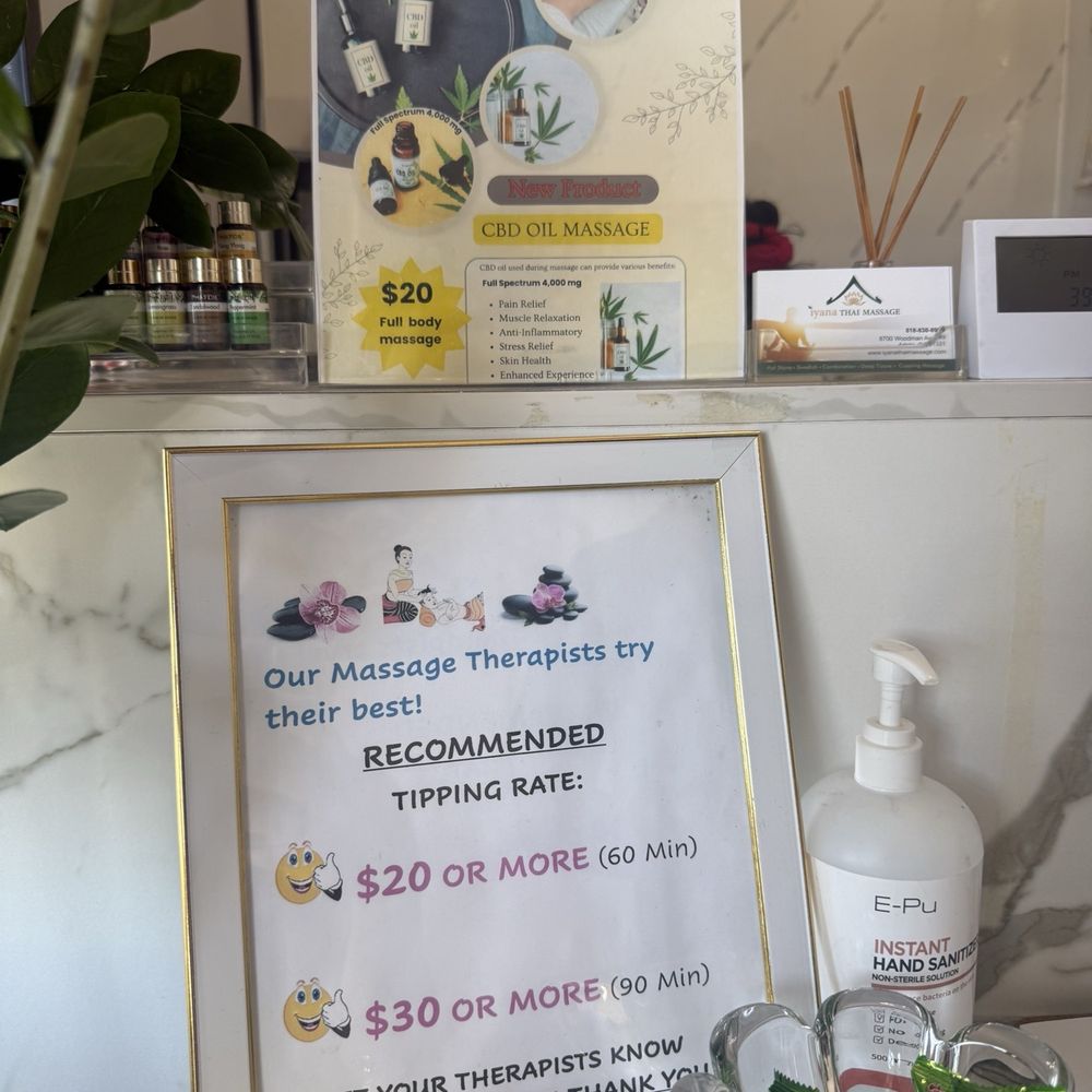 Iyana Thai Massage - Menu - Massage Therapy Near Me - Arleta, California Iyana Thai Massage - Menu - Massage Therapy Near Me - Arleta, California