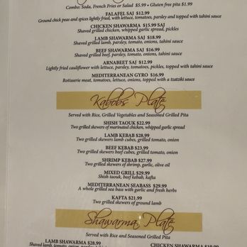 Mediterranean Grill - Menu - Mediterranean Near Me - Bethlehem, Pennsylvania