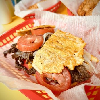 Omarcitos Latin Cafe - Steak Sandwich or Steak Jibarito - Latin American Near Me - Chicago, Illinois Omarcitos Latin Cafe - Steak Sandwich or Steak Jibarito - Latin American Near Me - Chicago, Illinois