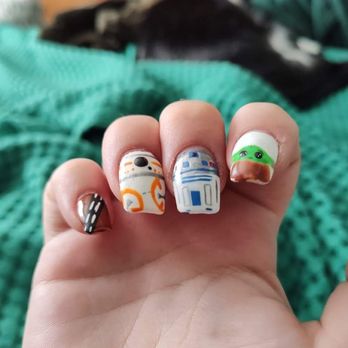 Mynt Nails - Star wars - Nail Salons Near Me - Rochester Hills, Michigan Mynt Nails - Star wars - Nail Salons Near Me - Rochester Hills, Michigan