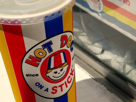 Hot Dog on a Stick by null