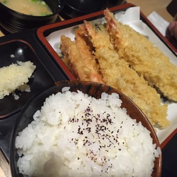 Restaurant Kunio - Shrimp Tempura Teishoku - Japanese Near Me - Waipahu, Hawaii