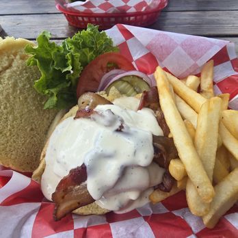 Frenchy's Cafe on the Pond - The chicken was so dry and the bun crumbled. - Burgers Near Me - Gunnison, Colorado Frenchy's Cafe on the Pond - The chicken was so dry and the bun crumbled. - Burgers Near Me - Gunnison, Colorado