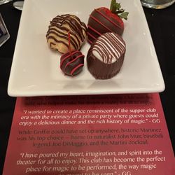 California Magic Club - Everything including the dessert was delicious!