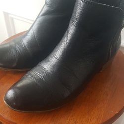 Gq Shoe Repair - These are the shoes I had cleaned at Gq shoe repair.