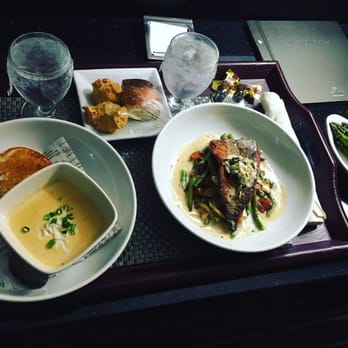 Edgewater Bar and Grill - She crab soup, small trout and a side of asparagus - American Near Me - Charlotte, North Carolina Edgewater Bar and Grill - She crab soup, small trout and a side of asparagus - American Near Me - Charlotte, North Carolina