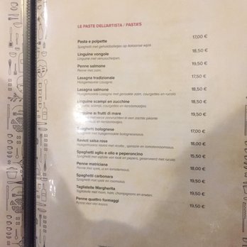 L'artista - Italian Near Me - Malines, VAN L'artista - Italian Near Me - Malines, VAN