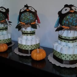 Owl Themed Centerpieces