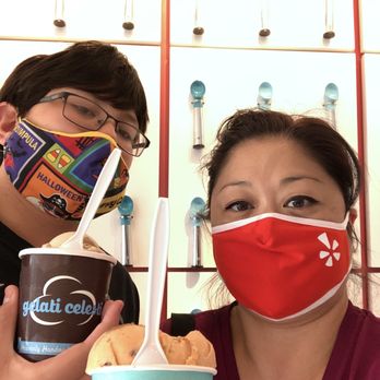 Gelati Celesti - Small for me and large for Gabriel gelatos!! Delicious! - Ice Cream & Frozen Yogurt Near Me - Virginia Beach, Virginia