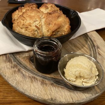 Batch Local Kitchen - Biscuits with honey butter and blackberry jelly. - Cocktail Bars Near Me - West Palm Beach, Florida