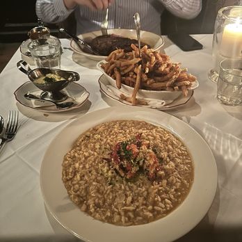 Marcel - Risotto, Pommes Frites Bearnaise, Dry aged bone in ribeye - Steakhouses Near Me - Atlanta, Georgia