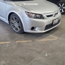 Fully repaired front right passenger side.