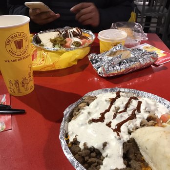 The Halal Guys - Combo platter - Halal Near Me - Newark, New Jersey The Halal Guys - Combo platter - Halal Near Me - Newark, New Jersey