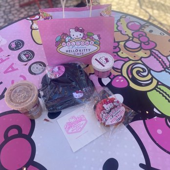 Hello Kitty Cafe - Chocolate milk,beanie, donut and ice cream cake - Desserts Near Me - Las Vegas, Nevada Hello Kitty Cafe - Chocolate milk,beanie, donut and ice cream cake - Desserts Near Me - Las Vegas, Nevada