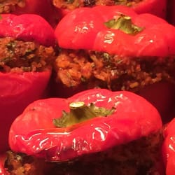 Hilulim Kosher Restaurant - Stuffed capsicum