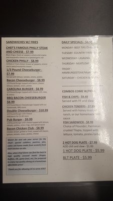 Menu photo 2 The Diner Hope Mills, NC