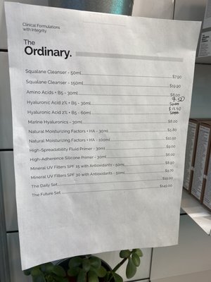 The Ordinary by null