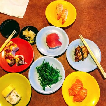 aa Sushi - So many selections, price it's based off color coded plates! - Sushi Bars Near Me - Kirkland, Washington aa Sushi - So many selections, price it's based off color coded plates! - Sushi Bars Near Me - Kirkland, Washington