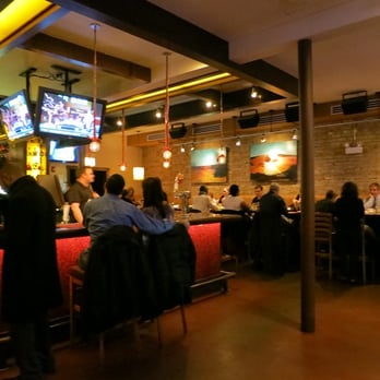 Maya Del Sol - Bar area, and dining room 1 of 3 - Latin American Near Me - Oak Park, Illinois