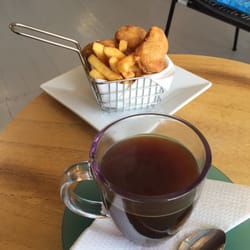 Hati Nati Cafe - Kids chips and nuggets $5 plus a long black