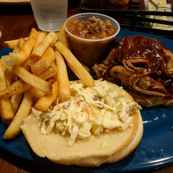 Central BBQ - Large pork sandwich - the best! - Barbeque Near Me - Memphis, Tennessee Central BBQ - Large pork sandwich - the best! - Barbeque Near Me - Memphis, Tennessee
