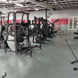 Desert Gainz Gym - Plate loaded equipment