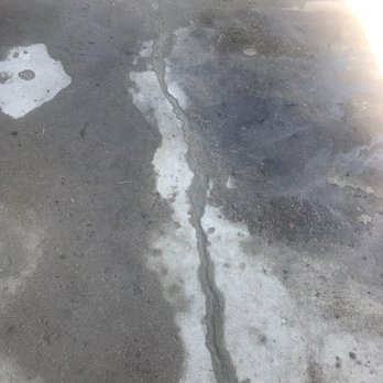 Crackerjack Mud Jacking - Freshly repaired cracks! - Masonry/Concrete Near Me - Colorado Springs, Colorado