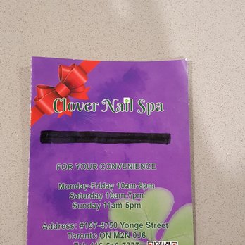 Clover Nail Spa - Nail Salons Near Me - Toronto, Ontario