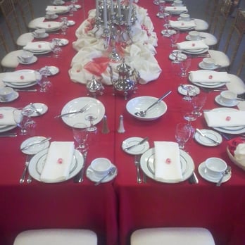 Buffalo Party Rental - Main table in showroom - Party Equipment Rentals Near Me - Buffalo, New York Buffalo Party Rental - Main table in showroom - Party Equipment Rentals Near Me - Buffalo, New York