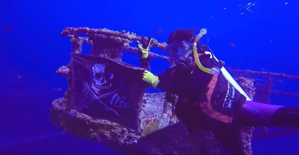 The Pirate Diver Scuba Instruction Logo