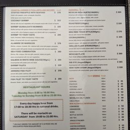 Dinner Menu pg.2