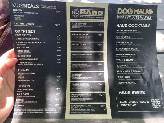 Menu photo 5 Dog Haus Biergarten - New Albany New Albany, IN Menu photo 5 Dog Haus Biergarten - New Albany New Albany, IN