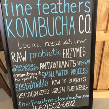 Fine Feathers Kombucha - Kombucha Near Me - Long Beach, California