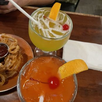 Tony Roma's - Onion Loaf and drinks (melon ball and punch) - Barbeque Near Me - Anaheim, California Tony Roma's - Onion Loaf and drinks (melon ball and punch) - Barbeque Near Me - Anaheim, California