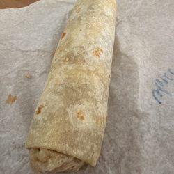 Los Favoritos - Bean, Cheese, and Rice Burrito! Very good!!