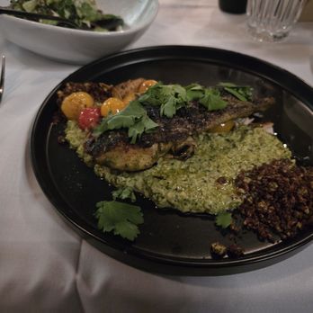 The Hidden House - Sea bass....overly salted - New American Near Me - Chandler, Arizona The Hidden House - Sea bass....overly salted - New American Near Me - Chandler, Arizona