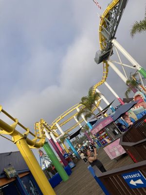 Pacific Park on the Santa Monica Pier by null