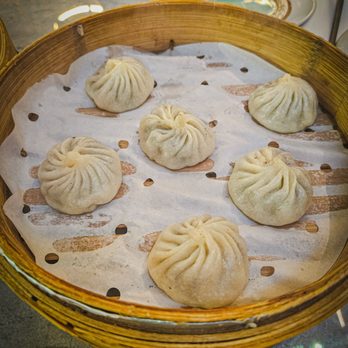 Supreme Dumplings - Black Truffle & Chicken Xiao Long Bao (6) - Shanghainese Near Me - Bellevue, Washington Supreme Dumplings - Black Truffle & Chicken Xiao Long Bao (6) - Shanghainese Near Me - Bellevue, Washington