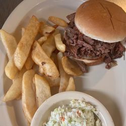 The Pig Bar-B-Q - Sm beef plate