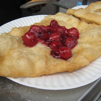 Daddy's Fried Dough - Cherry Fried Dough - Desserts Near Me - Boston, Massachusetts