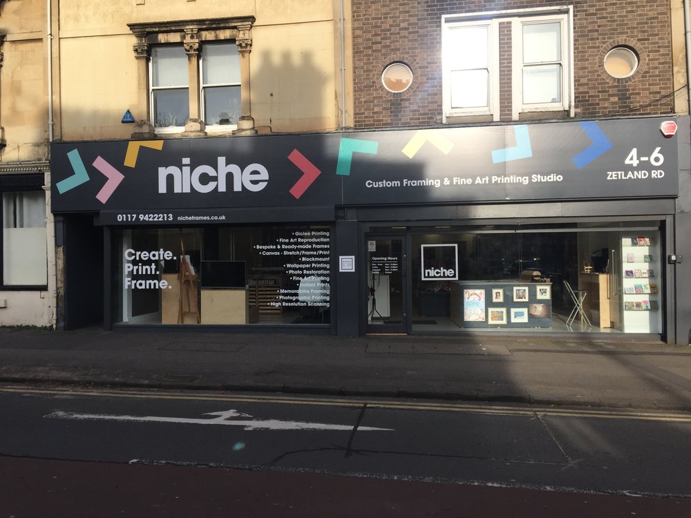 NICHE FRAMES Updated July 2024 46 Zetland Road, Bristol, United