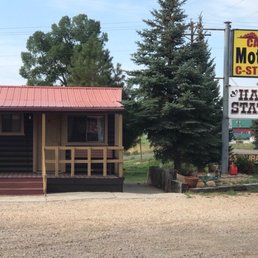 The motel and street sign... The motel and street sign...